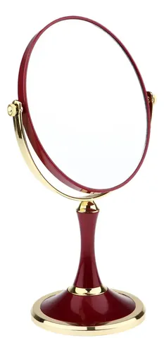 Espejo Cosmético 30x16cm Rojo
