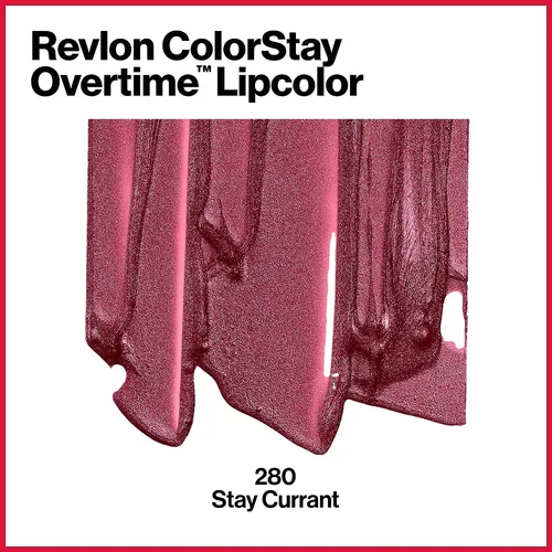 Labial Revlon Colorstay Overtime Tono 280 Stay Currant Cream