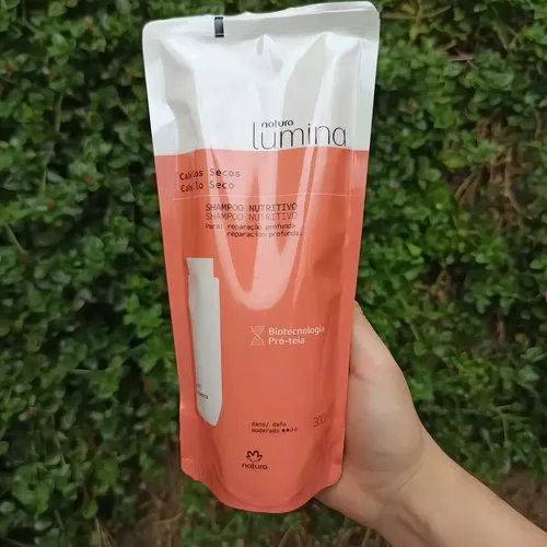 Repuesto Shampoo Cabello Seco Natura Lumina