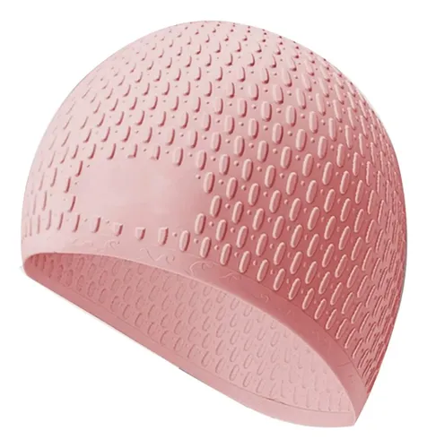 Gorro De Natación De Silicona Unisex Ajustable Protección