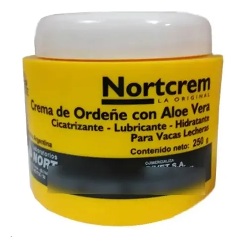Crema De Ordeñe Con Aloe Y Avena Nort X2 X 250gr La Original
