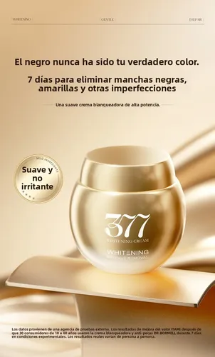 Crema Blanqueadora****** Quitamanchas Y Paño Potente De 50 G