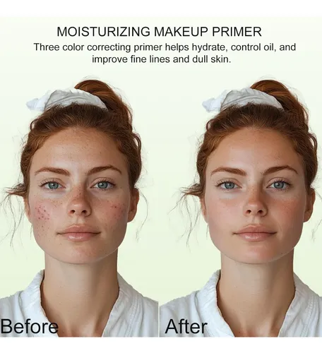 /prebase 3 En 1 Para El Rostro Antes Del Maquillaje, Crema./