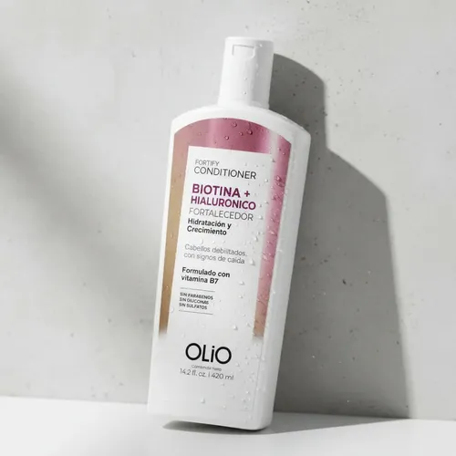 Acondicionador Fortalecedor Biotina Hialuronico X 420ml Olio