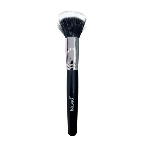 Long Duo Fiber Brush Sp28 Brocha Multitask Idraet Color Negro