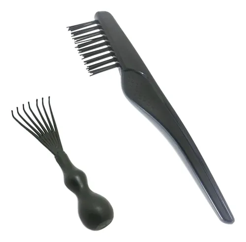 Paquete De 2 Mini Cepillo De Pelo Herramienta De Limpieza