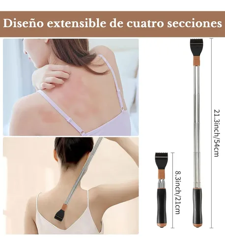 Gua Sha De Espalda De Acero Inoxidable, Herramienta