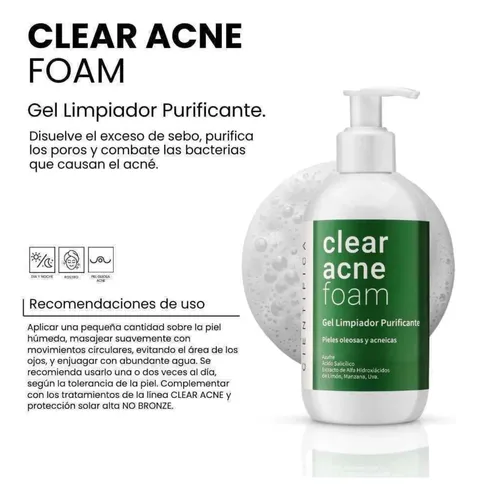 Gel Limpieza Purificante Piel Acneica Oleosa Poros Niza 250m