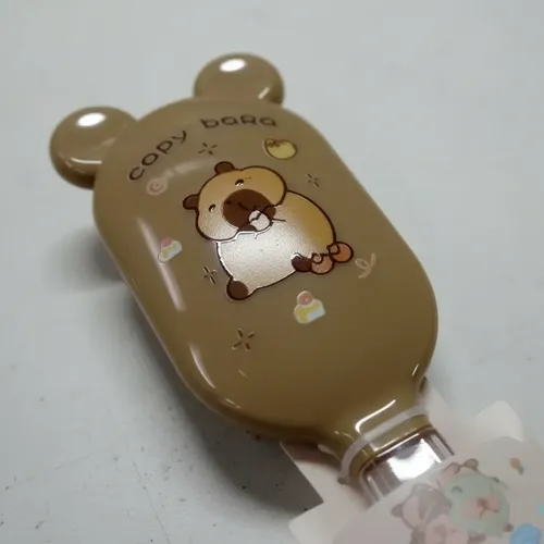 Cepillo De Cabello Capybara Con Lentejuelas Brillantes