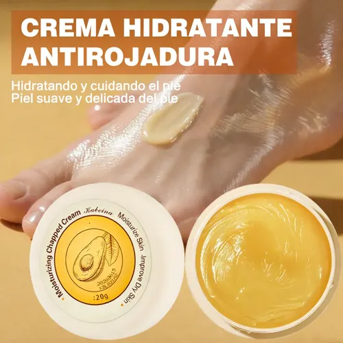 Crema Hidratante Para El Cuidado De Los Pies, Agrietadas Y A Limón