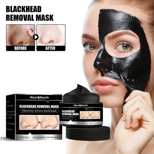Mascarilla Facial De Carbón Para Puntos Negros