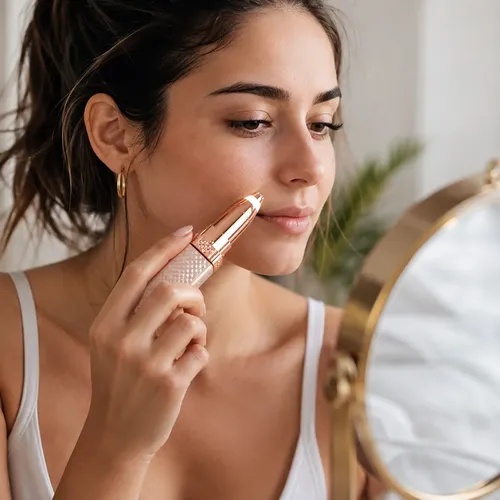Depiladora Facial Eléctrica Corporal Usb Recargable 2 En 1