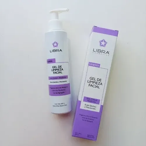 Gel Limpieza Facial Piel Grasa Sebo Control 500ml Libra