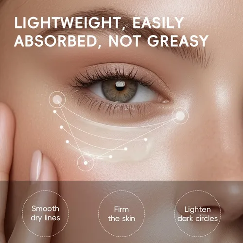 Crema Contorno De Ojos Laikou Rice 20g Con Masajeador Normal Día/noche