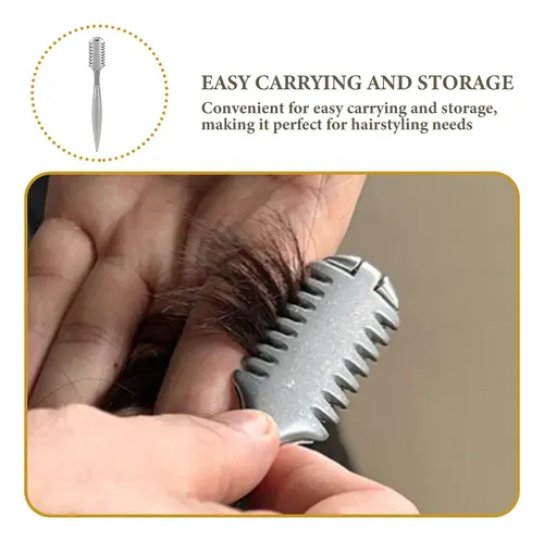 Herramienta Para Mezclar Cortes De Cabello Para Adelgazar El