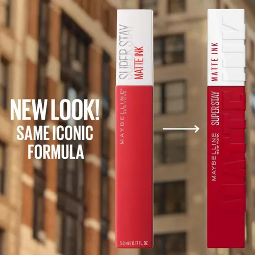 Lápiz labial Maybelline Super Stay Matte Ink Long Lasting Color 500 Insider