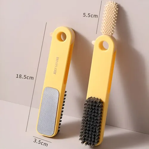 Triturador Y Exfoliador De Pies 3 En 1 Color Amarillo