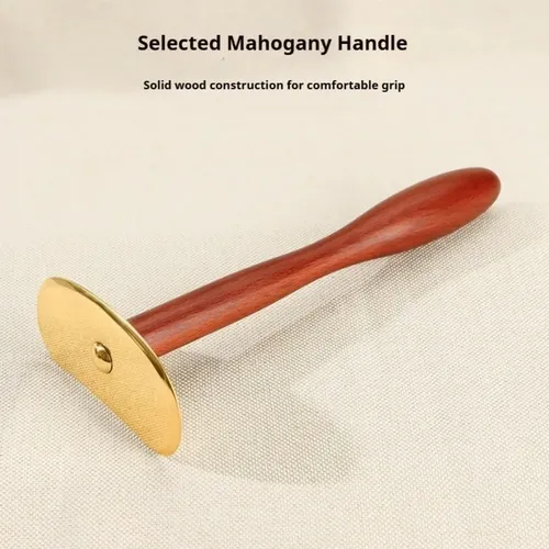Tabla Gua Sha De Bronce Con Mango Largo Para Masajes