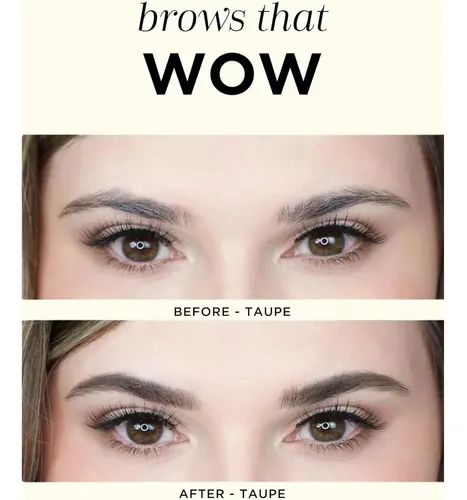 Brow Pen Haleys Medium Brown 2 En 1 Definición Y Fijación