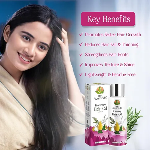 Aceite Capilar Him Ayurveda Rosemary Biotina 100ml