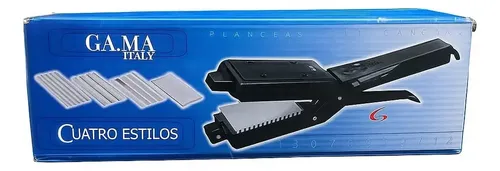 Planchita De Pelo Gama Cuatro Estilos Caja Rota Negro