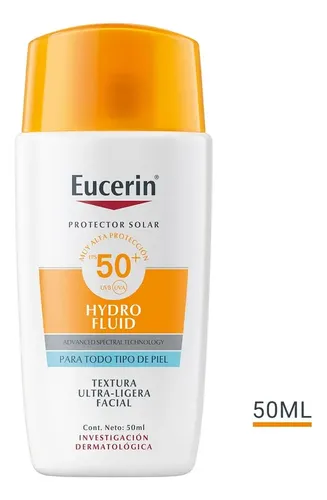 Eucerin Protector Solar Facial Hydro Fluid Fps50+ 50 Ml