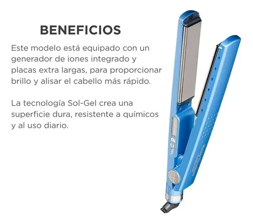 Babyliss Pro Plancha De Pelo 4091 Wet Digital Bivoltaje
