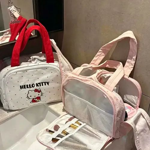 Neceser Kitty Melody Mano Compartimentos Mujer