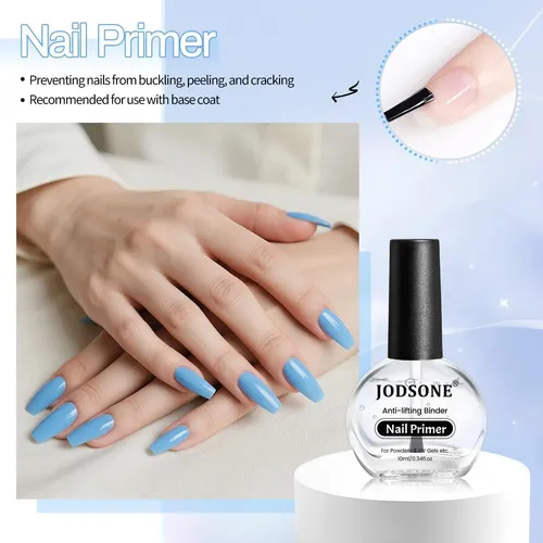 Conjunto Para Uñas De Gel: Jodsone 3 Piezas (top/base Coat