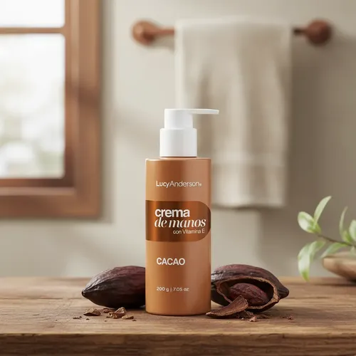 Crema De Manos Lucy Anderson Cacao Con Vitamina E 200g