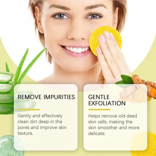 Almohadilla Limpiadora Para Limpieza Facial, Delicada Hidrat