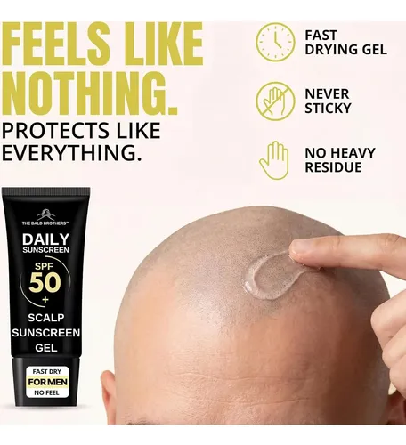 Protector Solar Facial Y Cuero Cabelludo Spf50 Los Hermanos