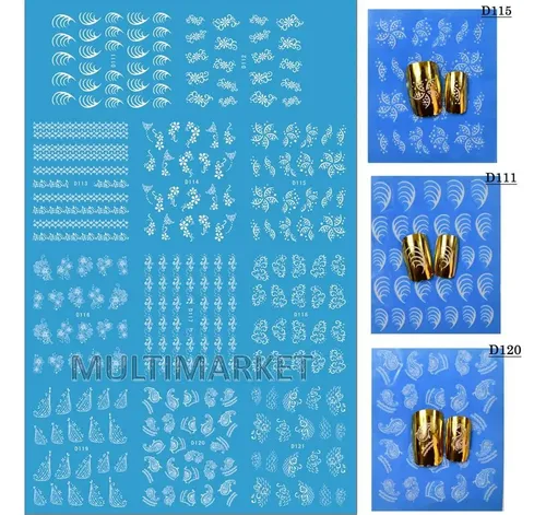 3 Planchas Grandes De Stickers Tatoo Al Agua Varios Modelos