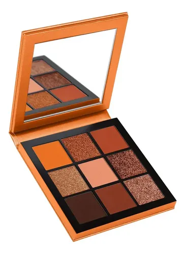 Paleta De Sombras Huda Beauty – Obsessions Palette Amethyst Sombra Naranja Oscuro