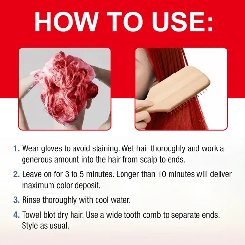 Sumifang Color Rojo Pasión Para Base De Cabello 8-10 Grados