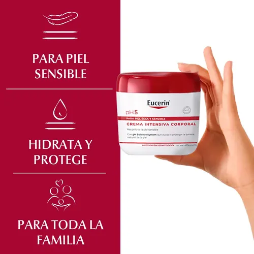 Eucerin Ph5 Crema Corporal Intensiva 450ml