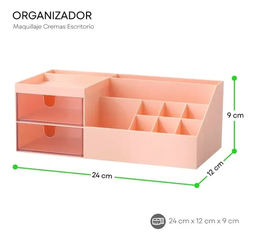 Organizador De Maquillaje Oficina Cremas Con Cajones.