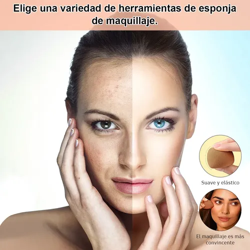 & 20kit Piezas Esponja Maquillaje En Polvo Beauty Blender .w