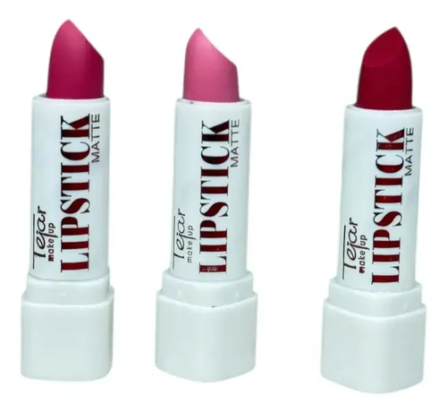 Set Labiales Tejar X 24 Unidades Mate Larga Duración Libre Crueldad