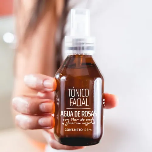 Agua De Rosas Con Glicerina 125ml Tonico Facial Natural Momento de aplicación Día/Noche Tipo de piel Todo tipo de piel