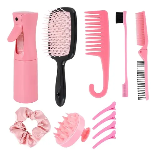 Botella De Aerosol Hair Peine Set