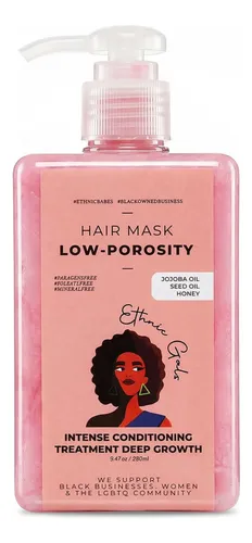 Mascarilla Capilar Ethnic Gals, 280 Ml, Manteca De Karité Y