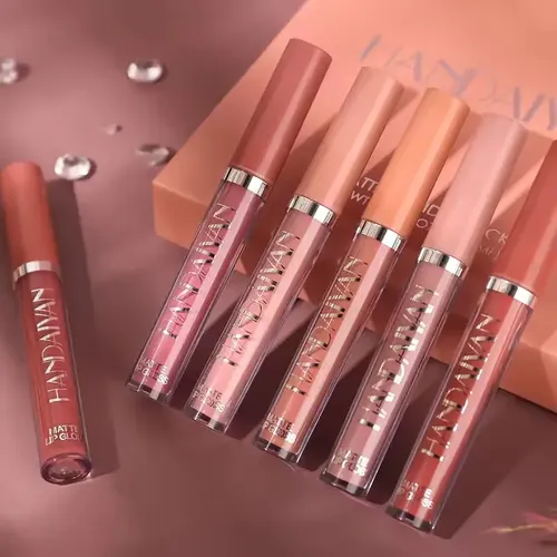 Labial Líquido Matte Lipstick Handaiyan Larga Duración