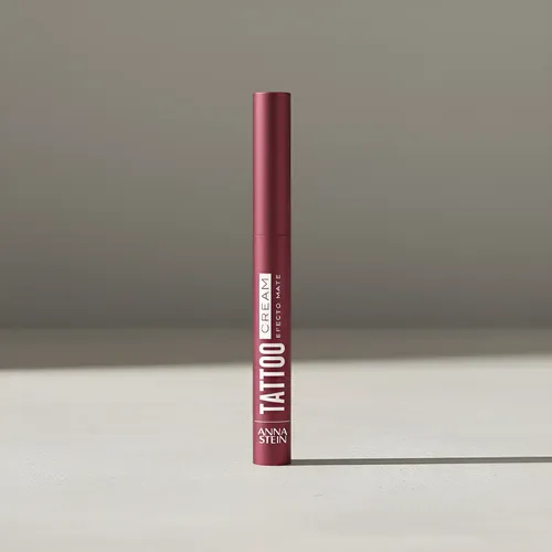 Labial Cremoso Anna Stein Tattoo Cream, Color Creamy Nude de Larga Duración