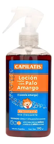Capilatis Locion Capilar Piojos Con Palo Amargo 190ml
