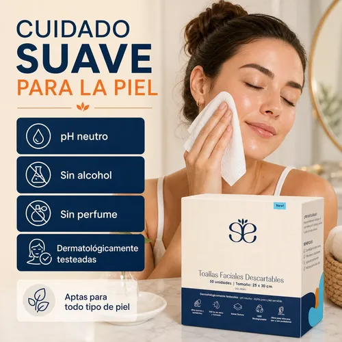 300 Toallitas Desmaquillantes Xl See Good 100%biodegradables