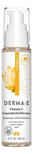 Suero Facial Derma E Vitamina C 59ml Con Ácido Hialurónico.