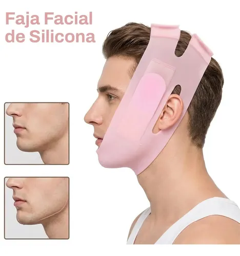 Mascarilla Faja Lifting Facial Mejora Look Papada Firme