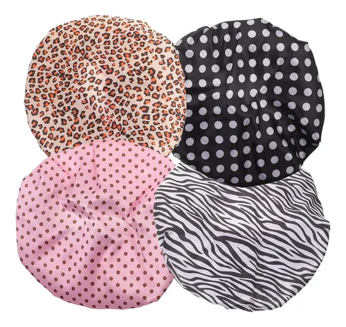 Gorros De Baño Impermeables Para Protección Del Cabello //.