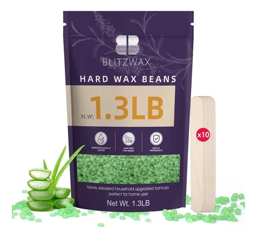 Depilación En Casa Blitzwax Con Perlas De Cera Aloe Vera